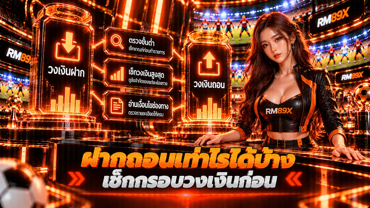 วงเงินฝากถอน RM89x