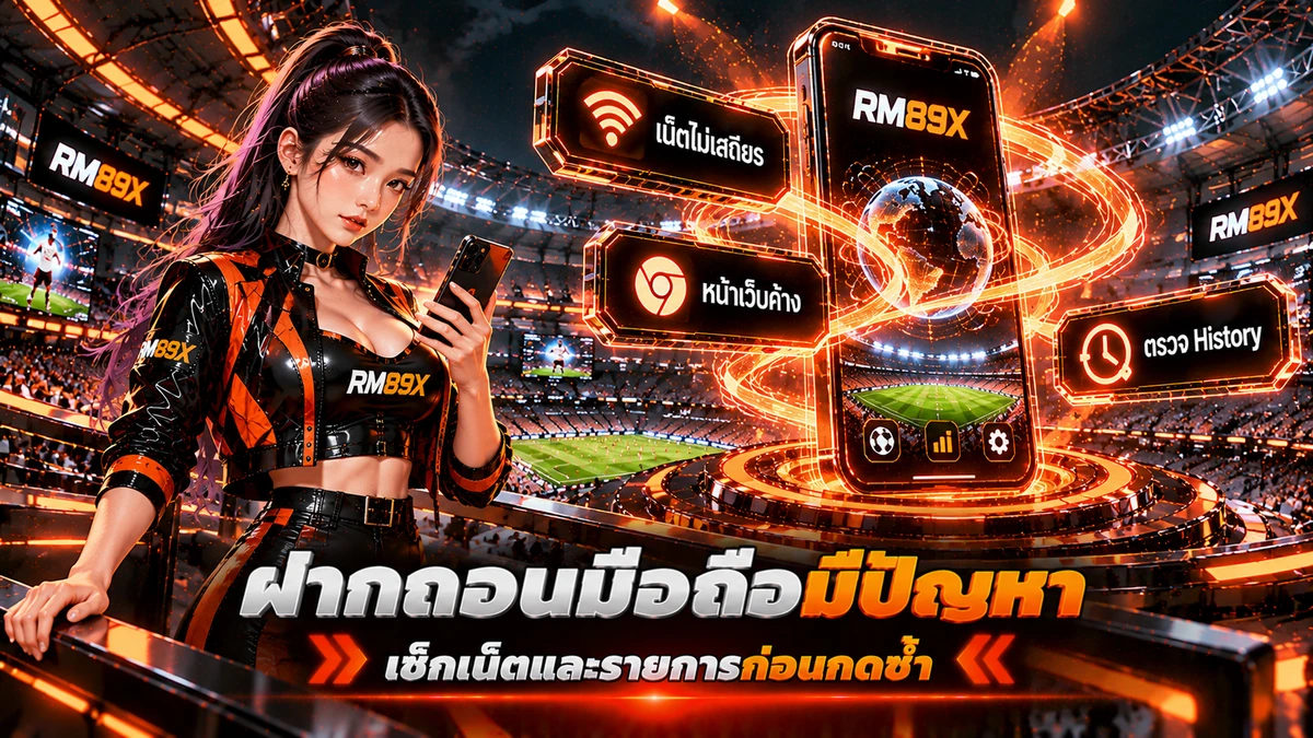 RM89x ฝากถอนผ่านมือถือมีปัญหา