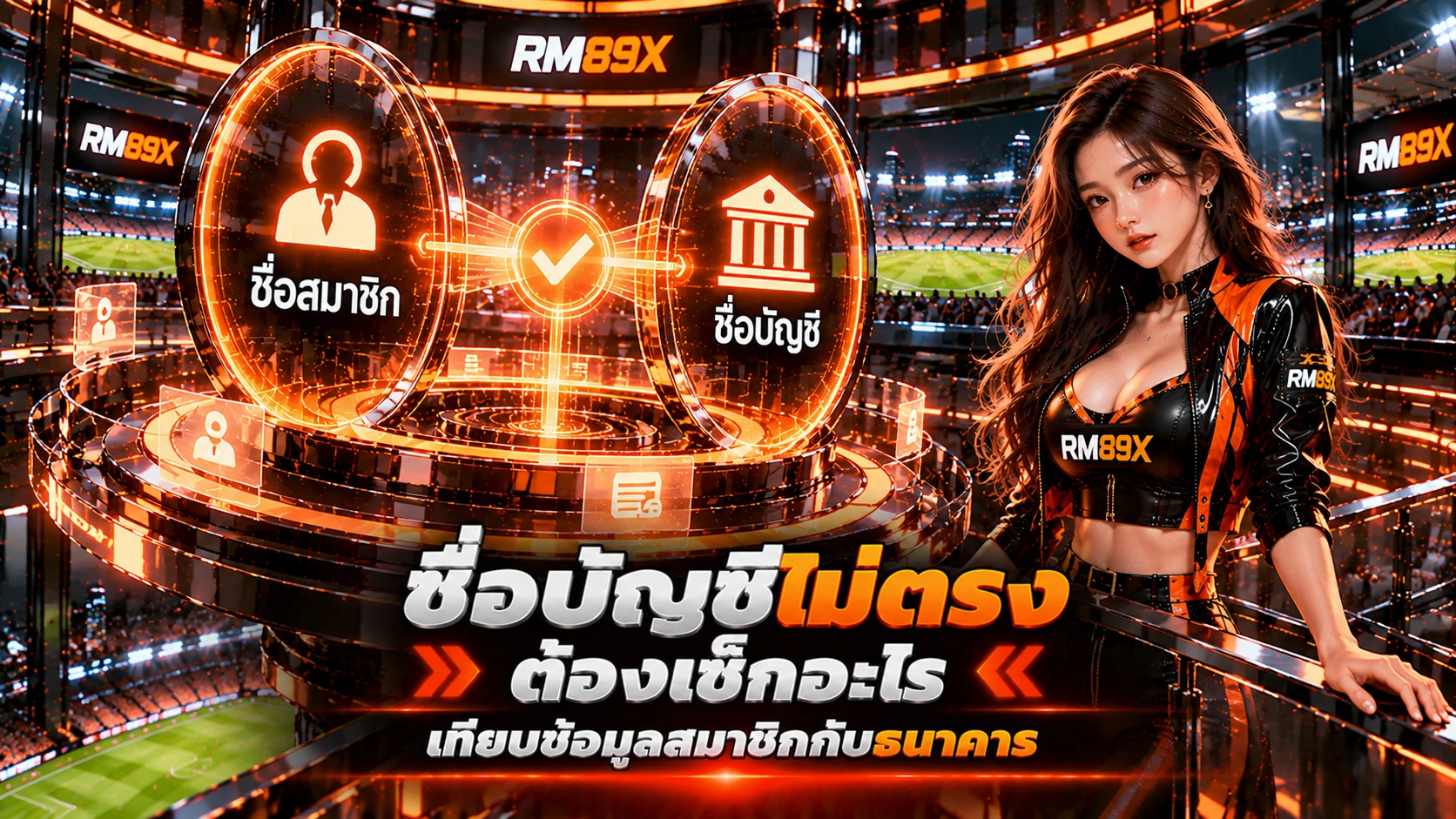 RM89x ชื่อบัญชีฝากถอนไม่ตรง